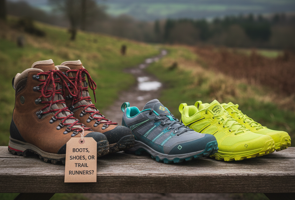 Boots, Shoes, or Trail Runners: Which Should You Choose for the UK Trail?