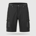 Men's MTB shorts in Black, front view