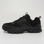 Lightweight Hiking Shoes - Black - side view