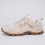 Lightweight Hiking Shoes - Beige - side view