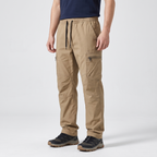 Dark Khaki combat trousers, three-quarter view showing the zipped thigh cargo pocket