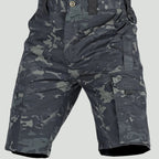 Men's Cargo Shorts - Ripstop Zip Pocket - Long Shorts, Hiking Shorts
