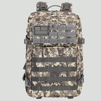 45L Hiking Backpack - Spacious MOLLE Rucksack for Camping, Trekking and Multi-Day Outdoor Use
