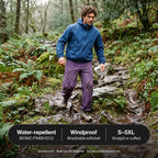 Water-repellent, windproof, S to 5XL