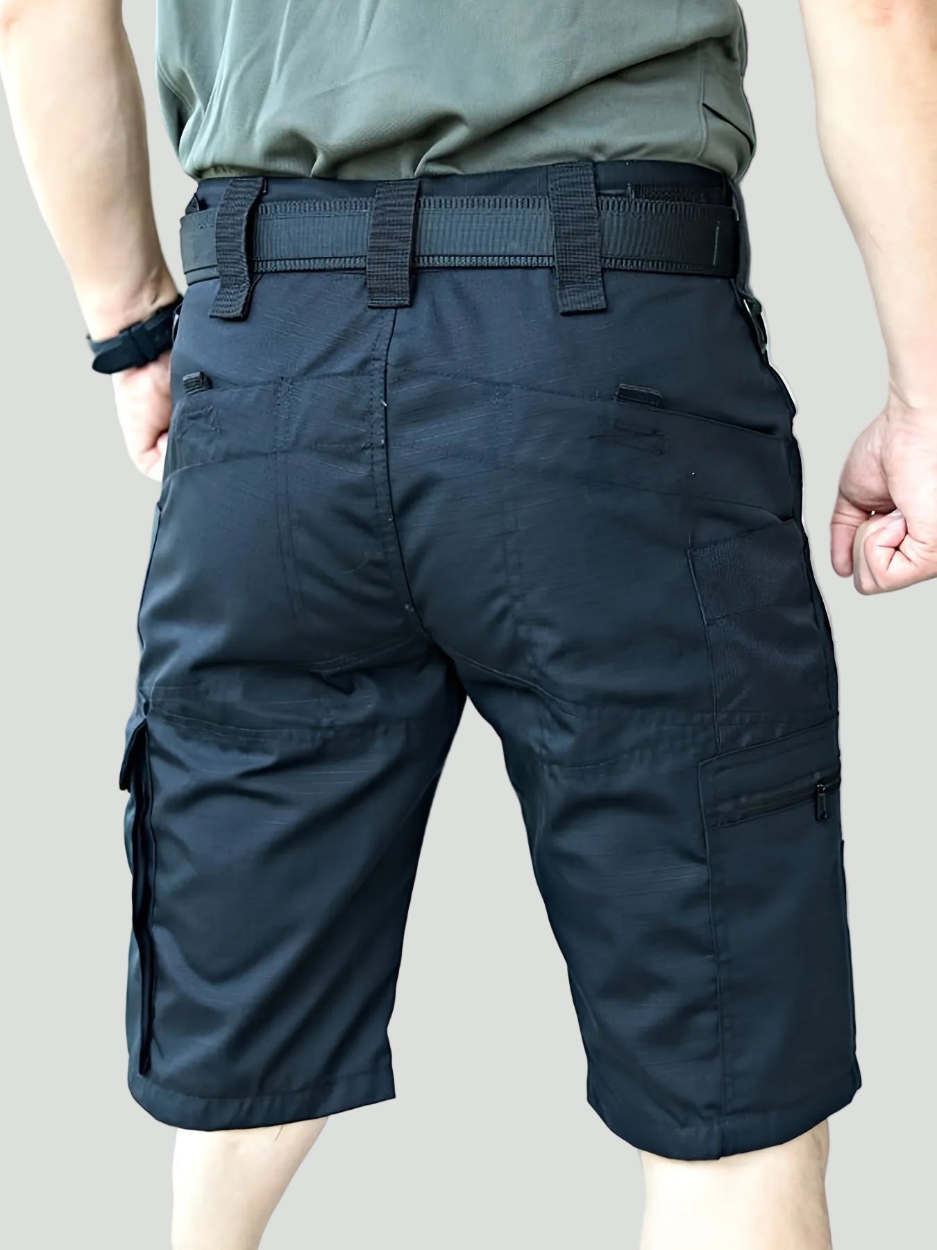Men's Cargo Shorts - Lightweight Multi-Pocket Outdoor Shorts for Hiking, Fishing & Summer Use