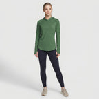 Women's Sun Hoodie - UPF 50+ Midweight Hooded UV Protection Top