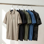 Men’s Quick-Dry Polo Shirt – Zip Pocket - Hiking & Outdoor Top