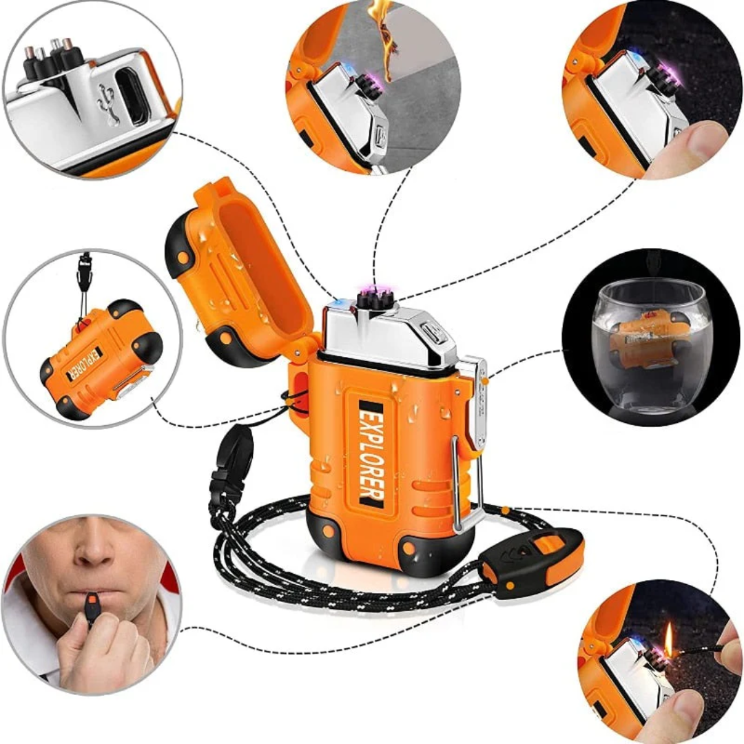 Stormproof Lighter | Waterproof & Wind-Resistant Design