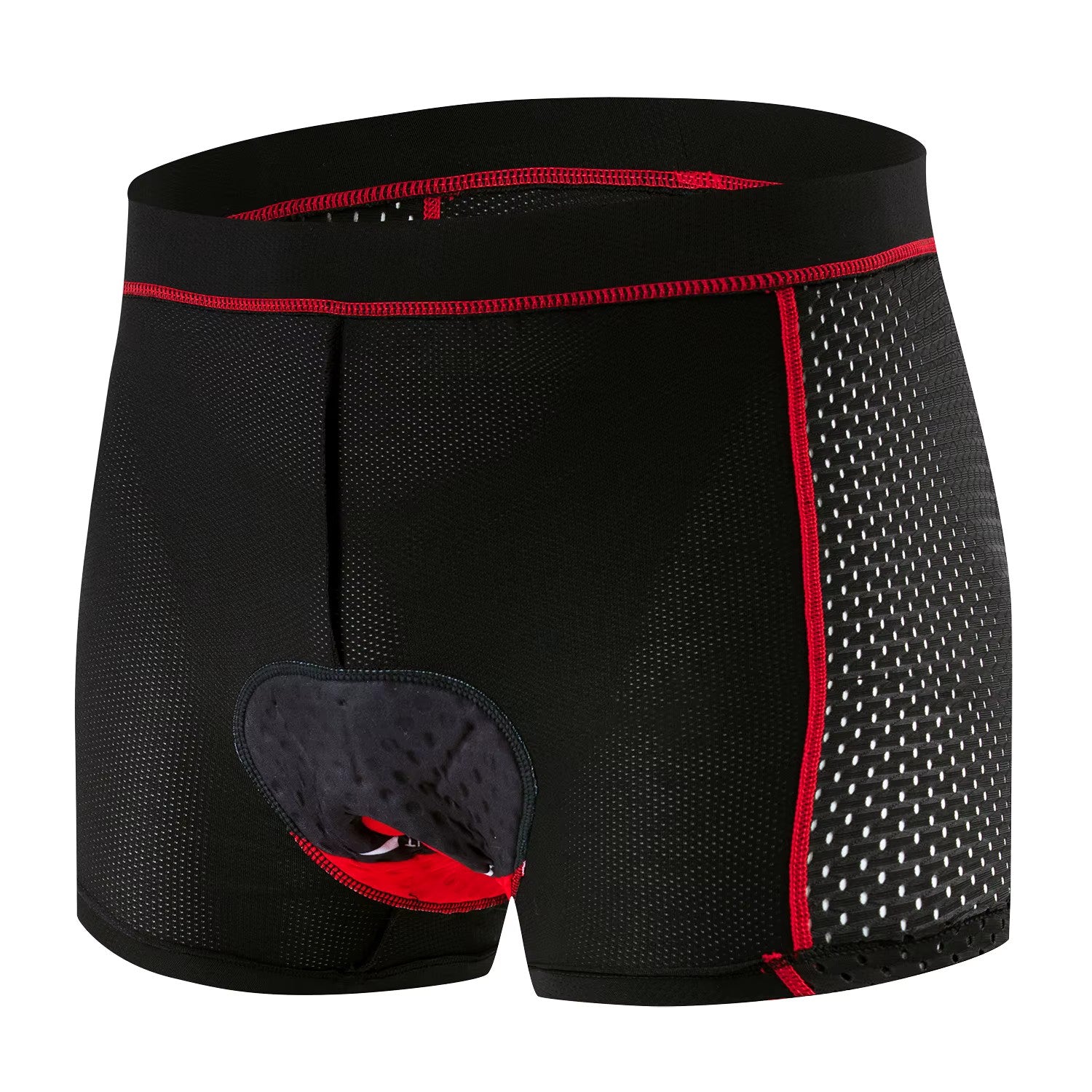 Men's Padded Cycling Undershorts - 5D Gel Pad Support - Breathable Cycling Underwear