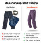 Stop changing, start walking