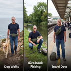 Bum bag for dog walks, riverbank fishing and travel days