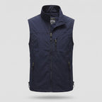 Lightweight Breathable Hiking Gilet – Multi-Pocket Outdoor Layer
