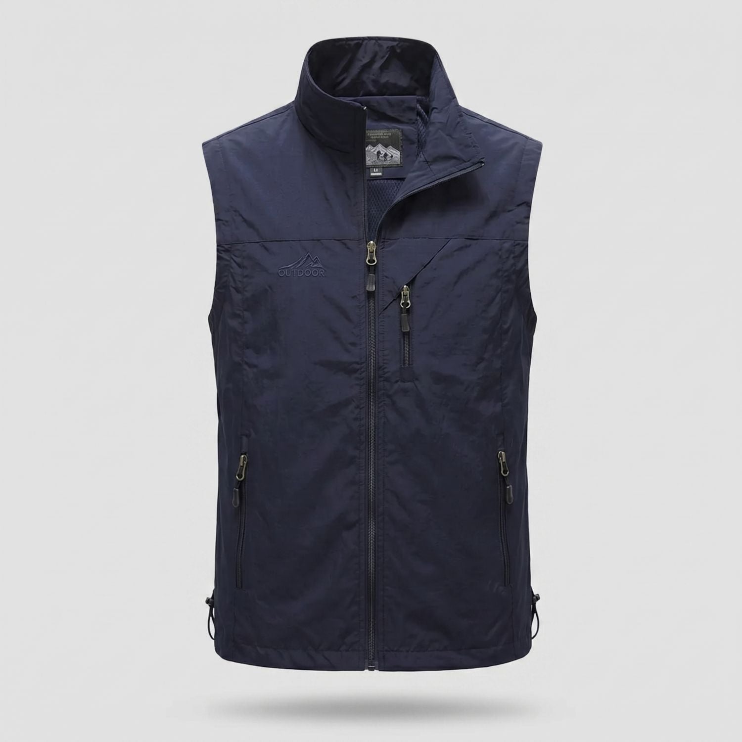 Lightweight Breathable Hiking Gilet – Multi-Pocket Outdoor Layer