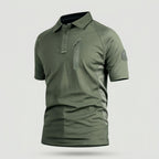 Men’s Quick-Dry Polo Shirt – Zip Pocket - Hiking & Outdoor Top