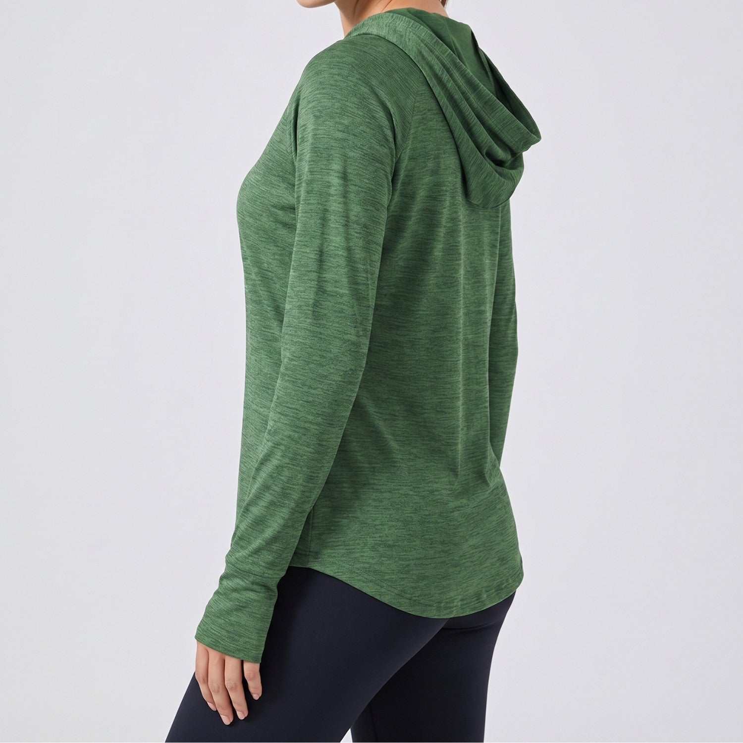 Women's Sun Hoodie - Midweight UPF 50+ Hooded UV Protection Top