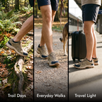Lightweight Hiking Shoes - trail, everyday walks and travel