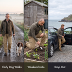 Combat trousers for early dog walks, weekend jobs and days out
