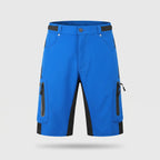 Men's MTB shorts in Light Blue, front view