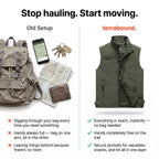 Lightweight Breathable Hiking Gilet – Multi-Pocket Outdoor Layer