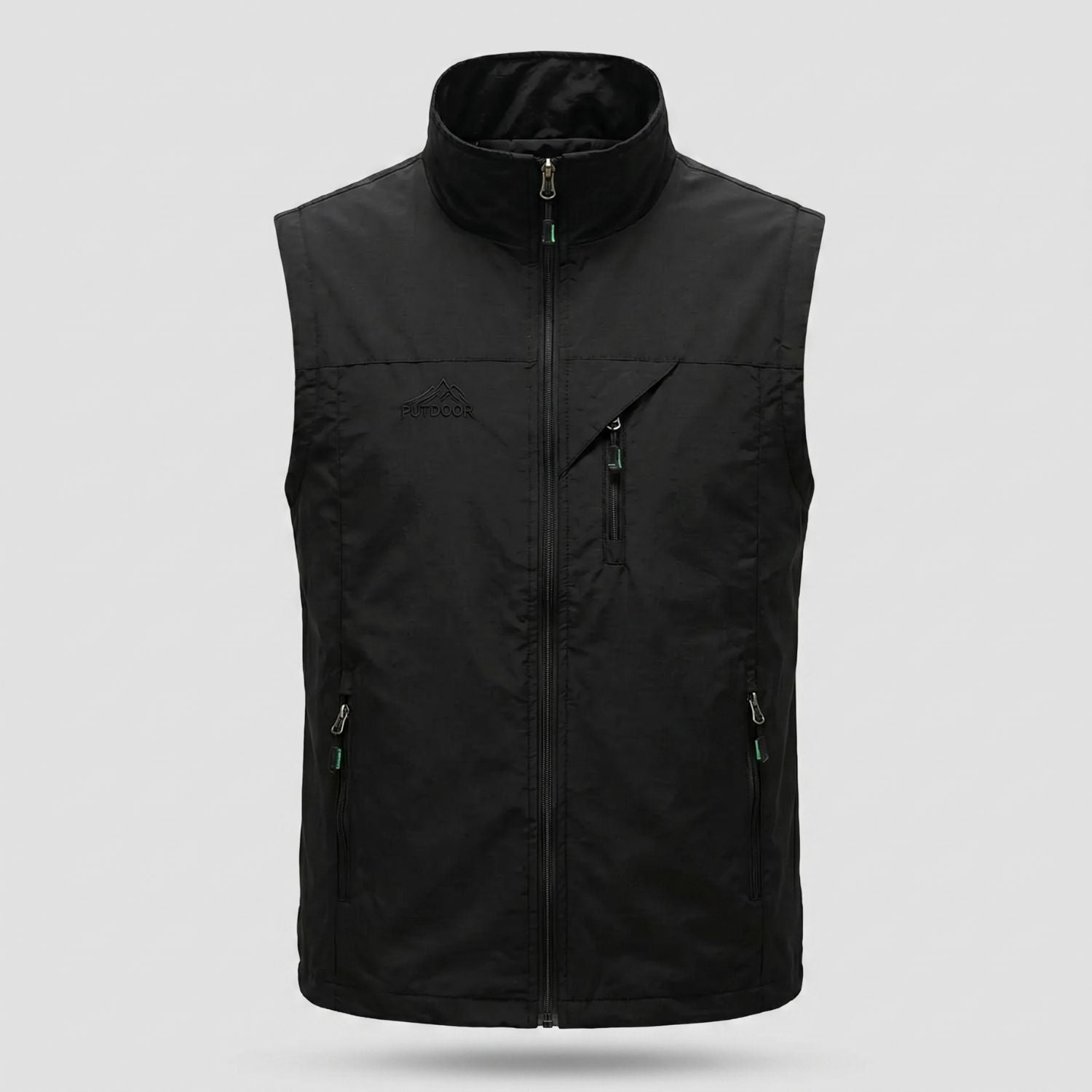 Lightweight Breathable Hiking Gilet – Multi-Pocket Outdoor Layer