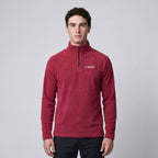 Men’s Quarter-Zip Fleece Pullover – Lightweight Outdoor Fleece Jumper for Hiking & Camping