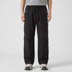 Softshell trail trousers Black, front