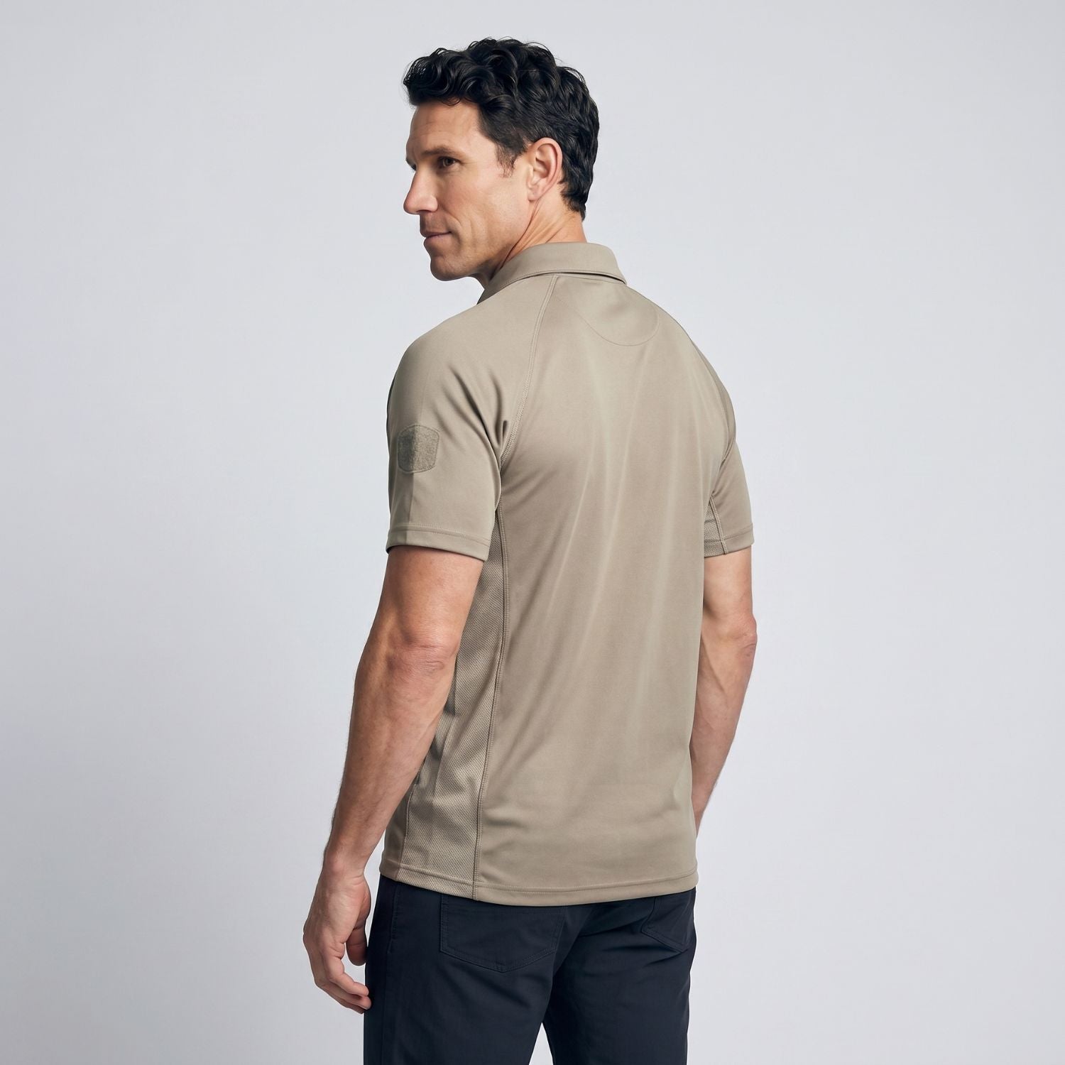 Men’s Quick-Dry Polo Shirt – Zip Pocket - Hiking & Outdoor Top