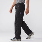 Softshell trail trousers Black, side