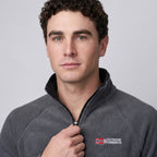 Men’s Quarter-Zip Fleece Pullover – Lightweight Outdoor Fleece Jumper for Hiking & Camping
