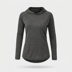 Women's Sun Hoodie - UPF 50+ Midweight Hooded UV Protection Top