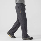 Softshell trail trousers Graphite Grey, side