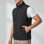 Lightweight Multi-Pocket Outdoor Gilet – Quick-Dry Layer for Active Use