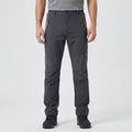 Men's Insulated Hiking Trousers - Fleece Lined Water-Resistant Softshell Trousers for Winter Walking