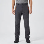 Men's Insulated Hiking Trousers - Fleece Lined Water-Resistant Softshell Trousers for Winter Walking