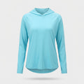 Women's Sun Hoodie - UPF 50+ Lightweight Hooded UV Protection Top
