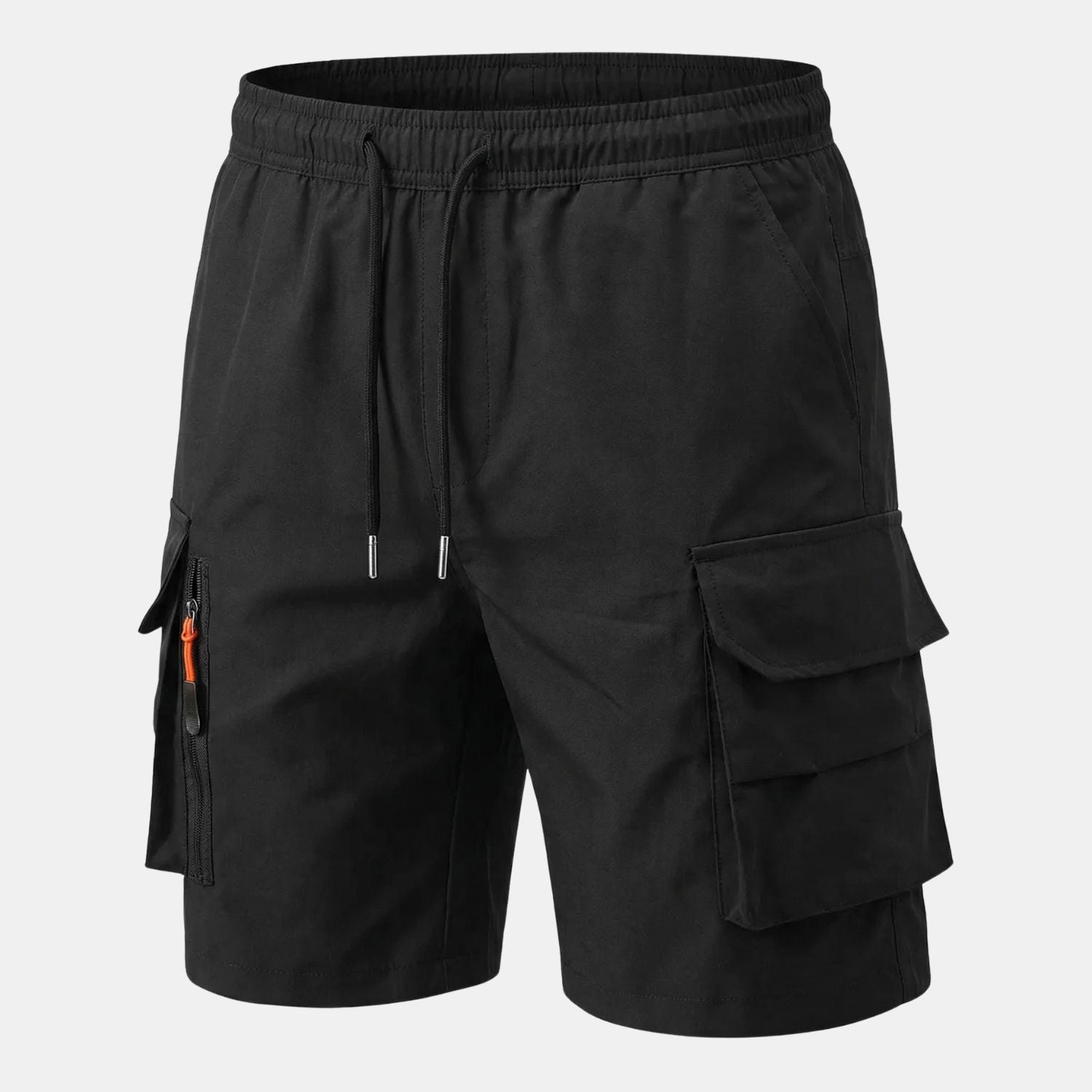 Men’s Lightweight Cargo Shorts with Zip Pockets – Outdoor Hiking Design
