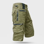 Men's Outdoor Cargo Shorts - 10 Pocket Cotton - Hiking & Fishing Shorts