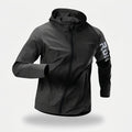 Men's Running Jacket - Lightweight Packable - Windproof & Water-Resistant