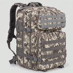 45L hiking rucksack in ACU camouflage