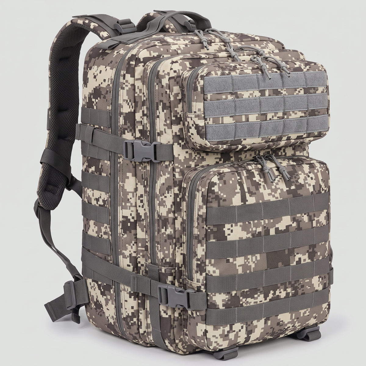 45L hiking rucksack in ACU camouflage