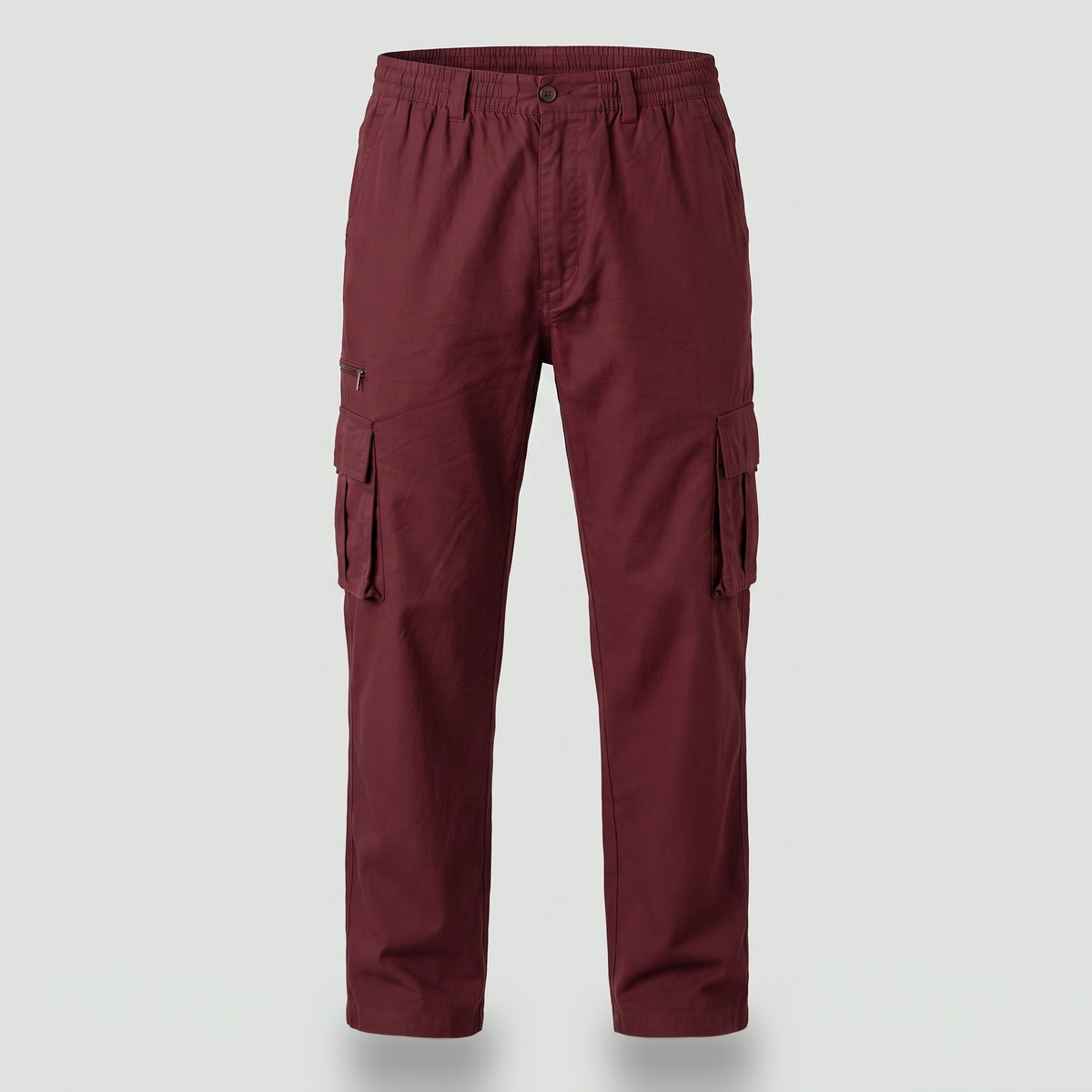 Men's walking trousers - Burgundy