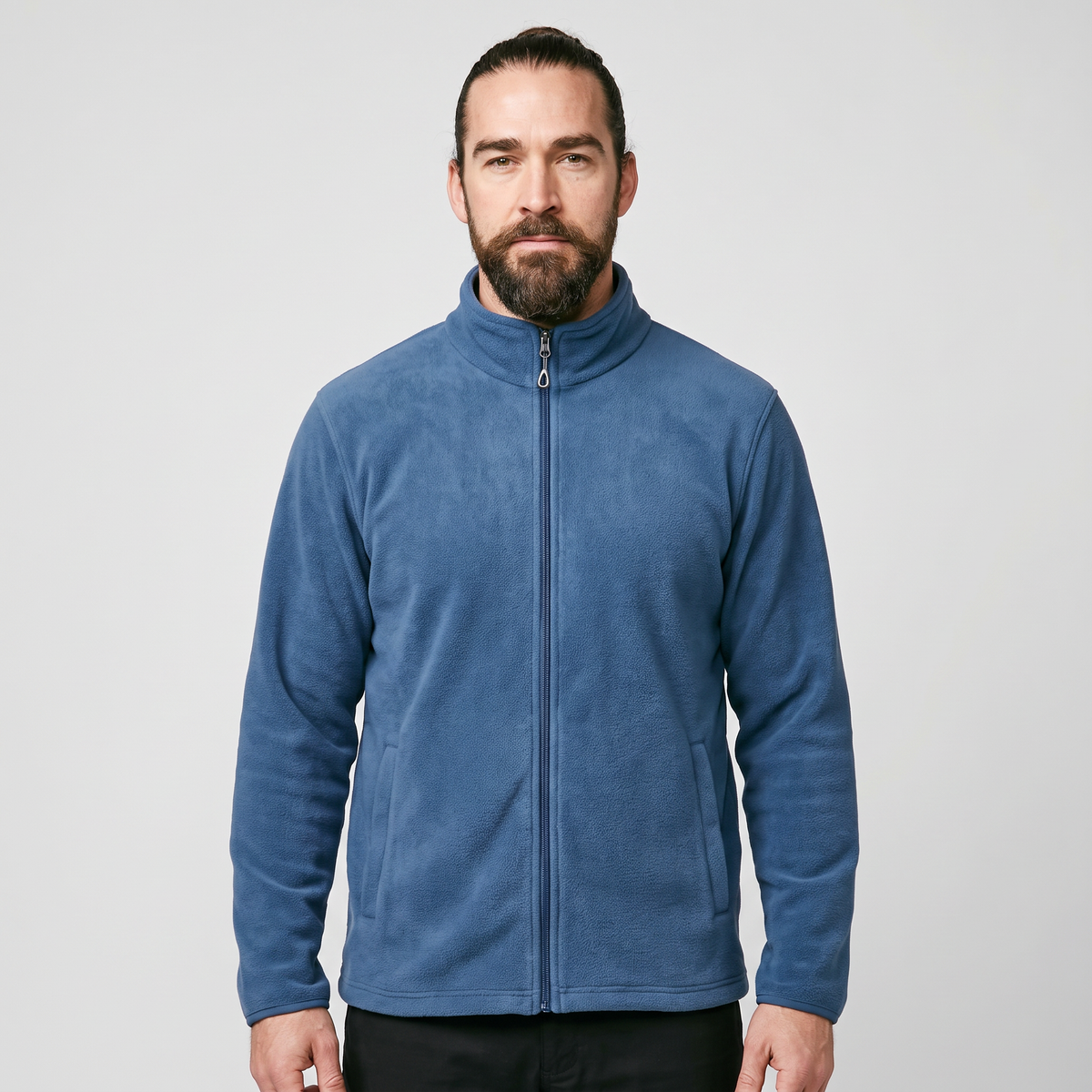 Terrabound Men's Fleece Jacket - Lake Blue - front