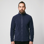 Terrabound Men's Fleece Jacket - Navy Blue - front