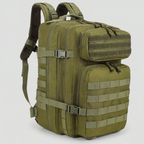45L hiking rucksack in Green