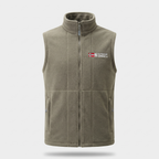 Men's Fleece Gilet - Khaki - Terrabound Outdoor