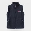 Men's Fleece Gilet - Navy Blue - Terrabound Outdoor