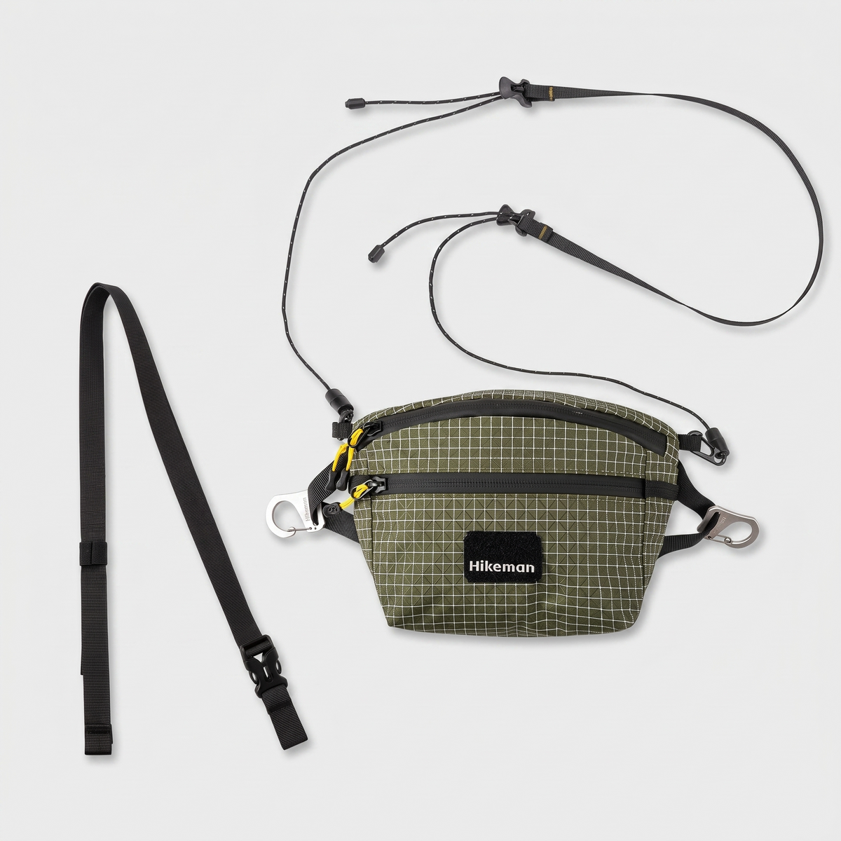 Tactical Waist Pack - Clip-On Hip Bag - Military-Style Outdoor Bag