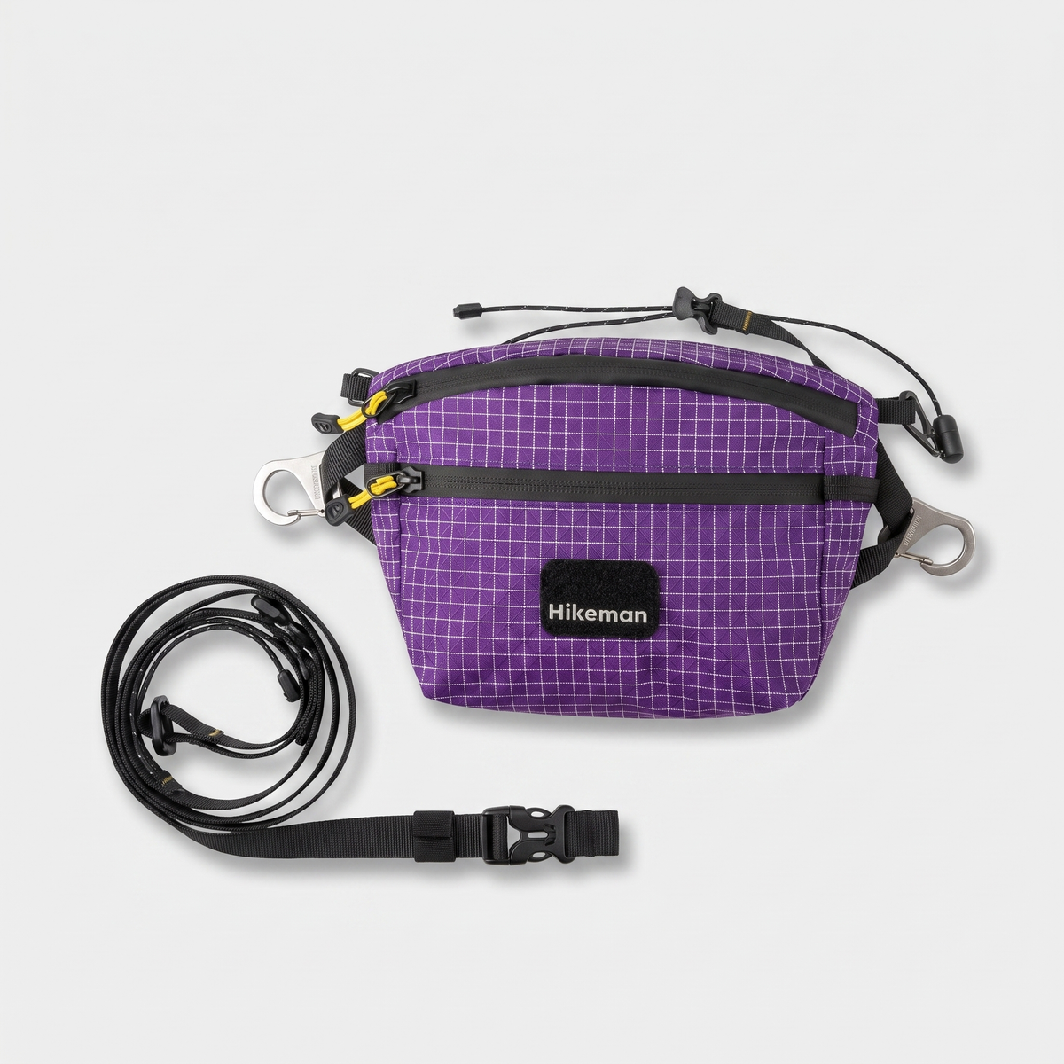 Tactical Waist Pack - Clip-On Hip Bag - Military-Style Outdoor Bag