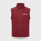Men's Fleece Gilet - Red - Terrabound Outdoor