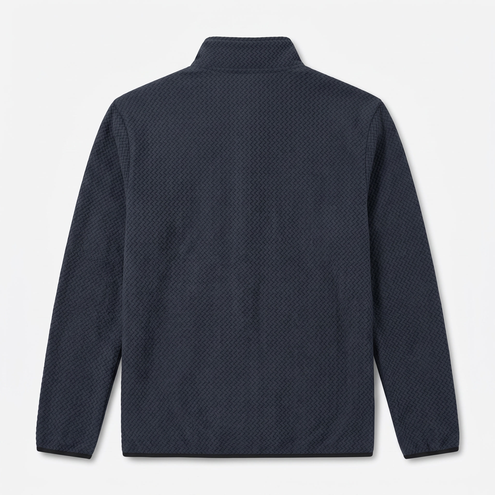 Back view of the quarter zip fleece